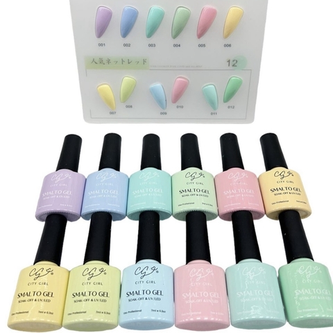 tonos pasteles city girl 7ml