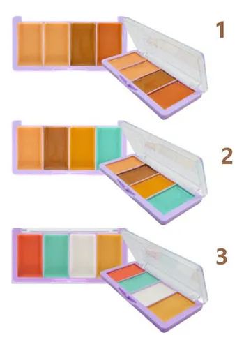 paleta de correctores ultra cover pink 21