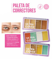 Paleta de correctores Ultra Cover PINK 21