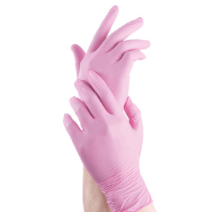 guantes de nitrilo rosa doc glove