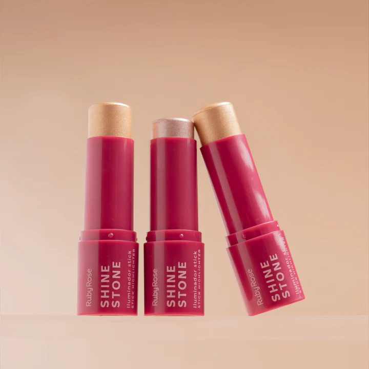 shine stone iluminador stick ruby rose