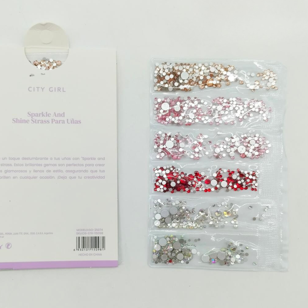 strass de colores city girl