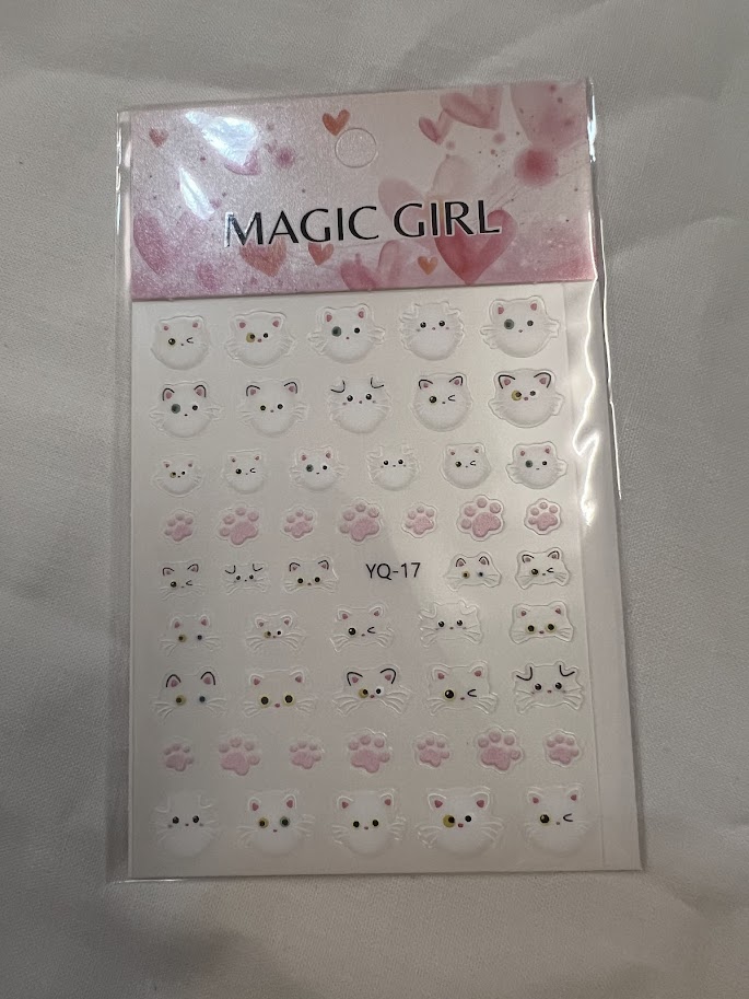sticker gato 5d