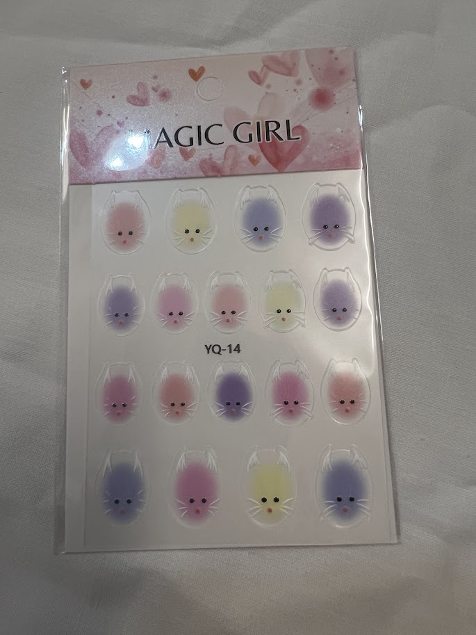 sticker gato 5d