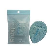 esponja exfoliante puff clean girl ruby skin ruby rose