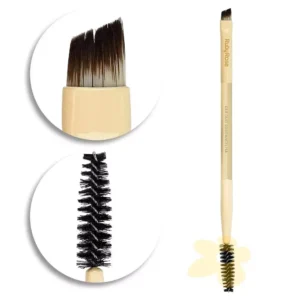 Brocha doble para cejas Glass Ruby Rose