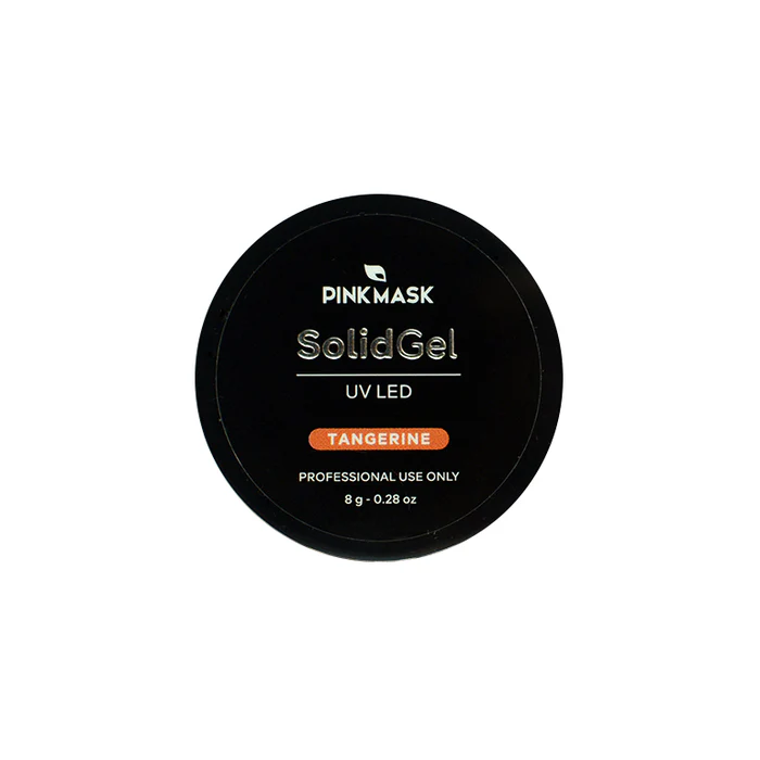 solid gel tagerine pink mask
