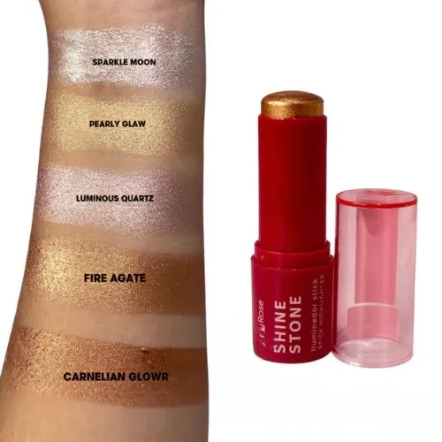shine stone iluminador stick ruby rose