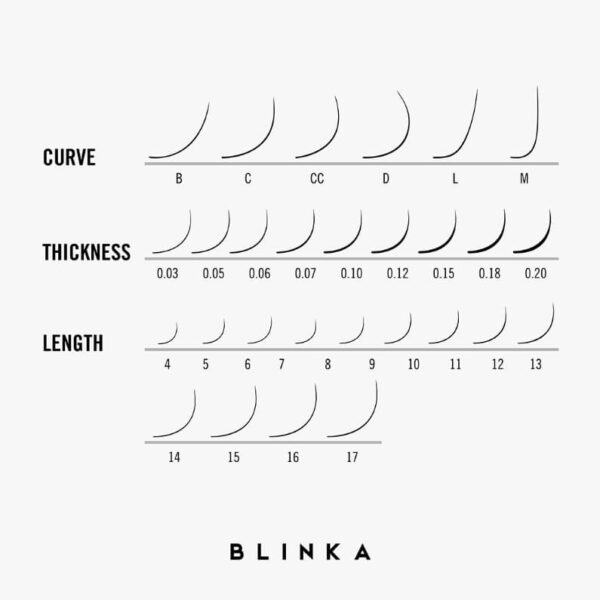 pestañas 3d L Blinka
