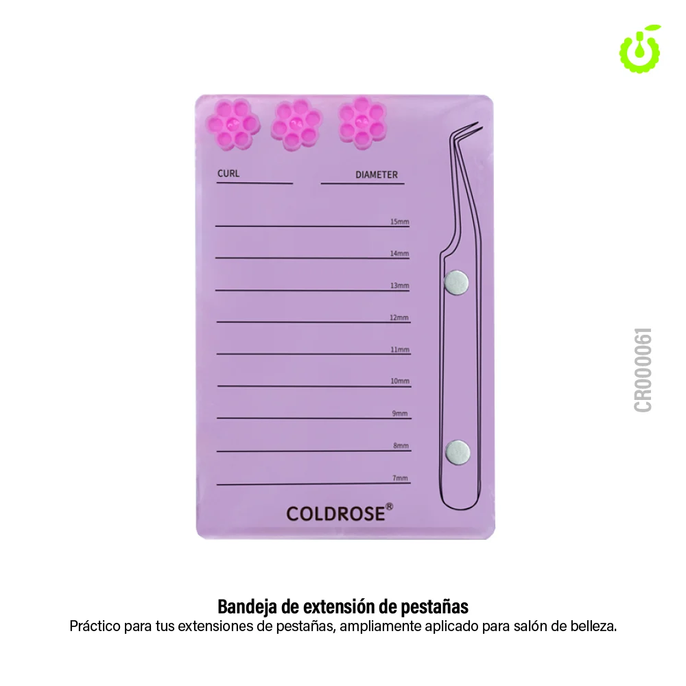 porta pestañas coldrose