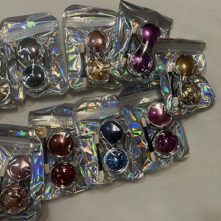 efecto espejado y papel foil