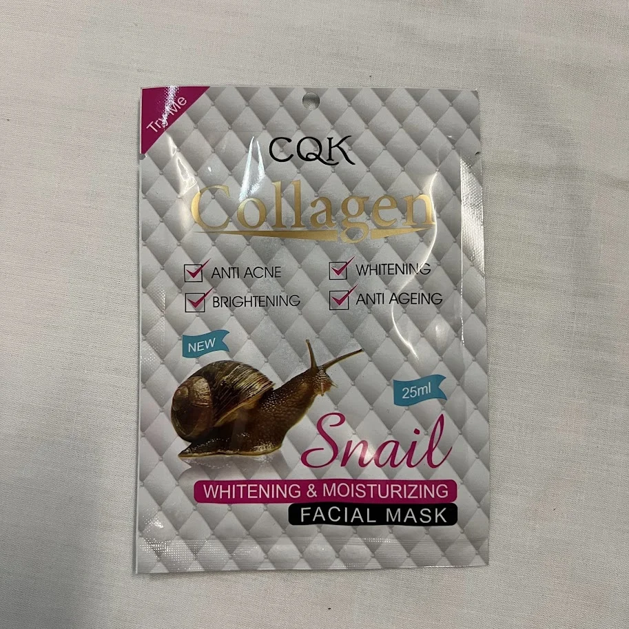 mascarilla facial cqk caracol