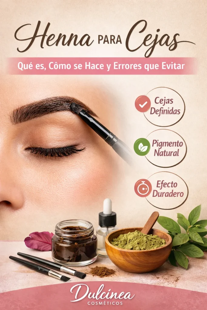 henna para cejas