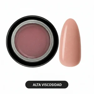 Builder gel in a pot Rose Quartz Pink Mask