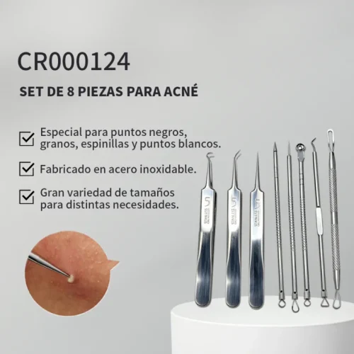 Set de 8 piezas para acne CHERIMOYA