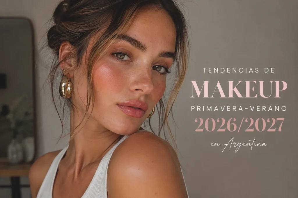 Tendencias de maquillaje Primavera-Verano 2026/2027 en Argentina: los looks que van a dominar la temporada