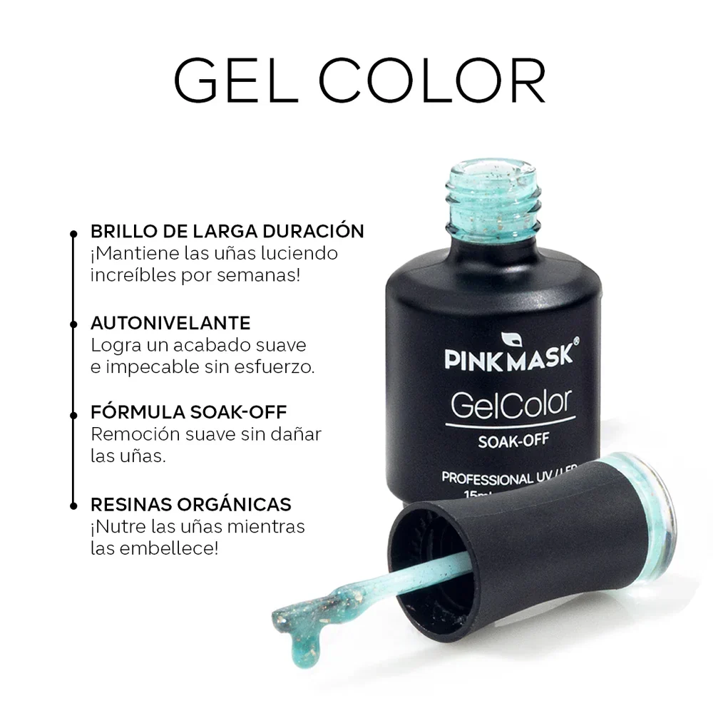 esmaltes pink mask