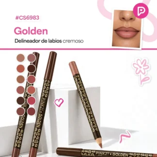 delineador de labios golden pink 21